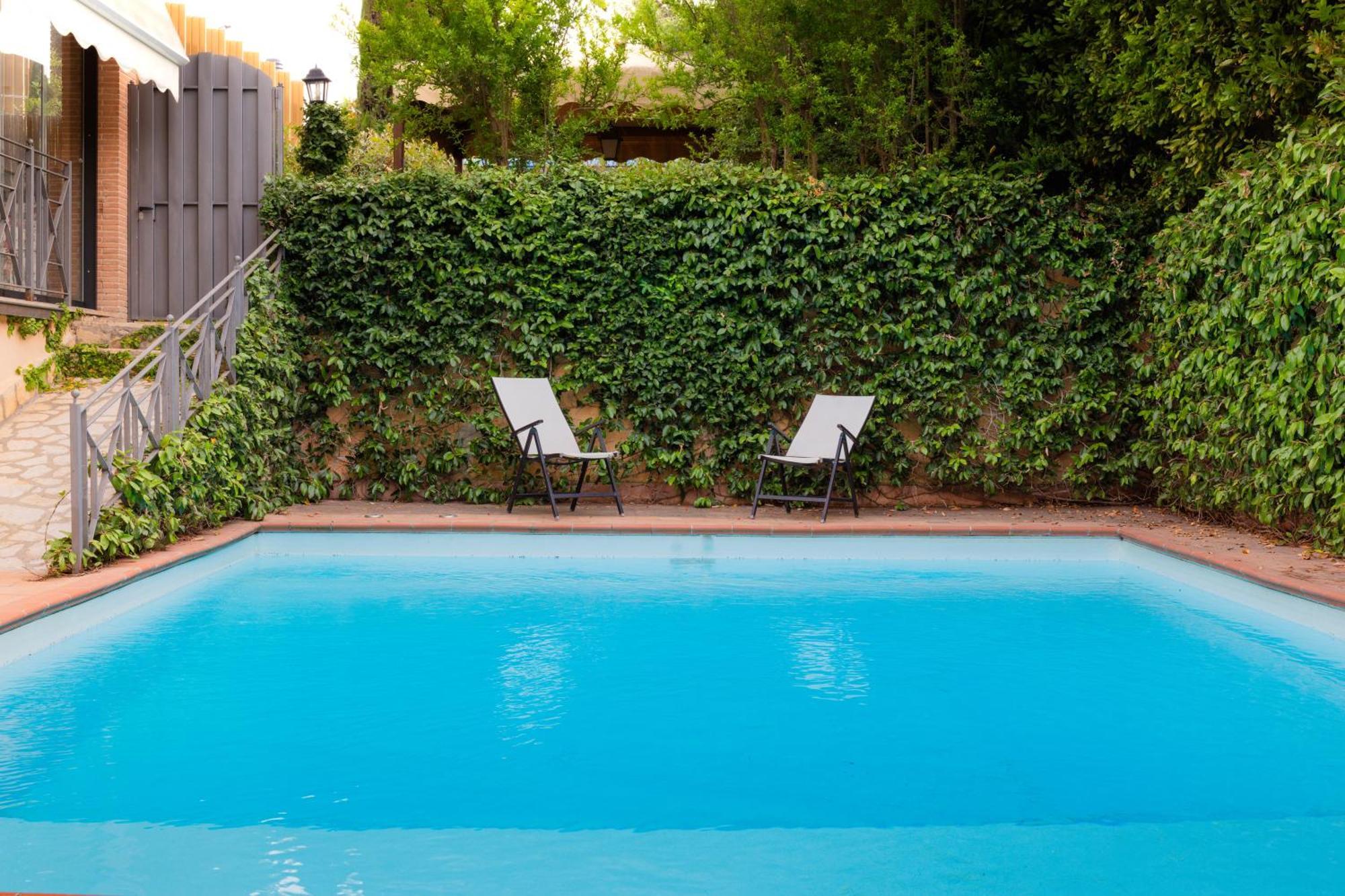 Villa Aureliana With Pool Near San Peter Roma Esterno foto