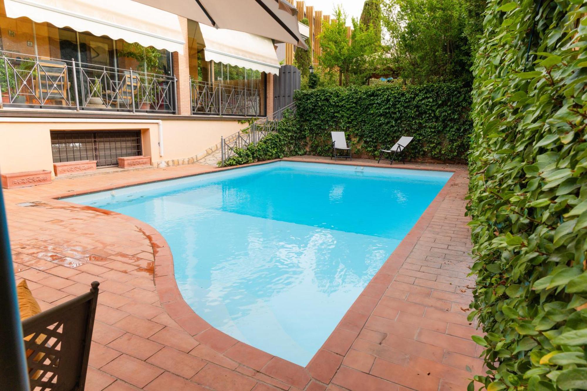 Villa Aureliana With Pool Near San Peter Roma Esterno foto